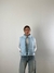 Chaleco puffer celeste - comprar online