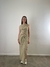 Vestido americano crochet menta