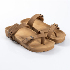 SANDALIAS SANTORINI CAMEL - comprar online