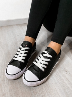 ZAPATILLAS SANSA CUERO BAJA