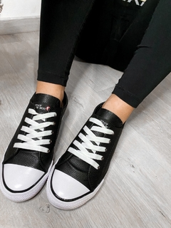 ZAPATILLAS SANSA CUERO BAJA - tienda online
