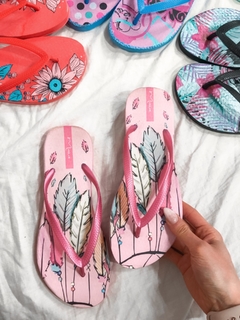 OJOTAS PLUMA PINK