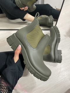 BOTAS DE LLUVIA OLIVE