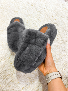 PANTUFLON SWEET GRIS - comprar online