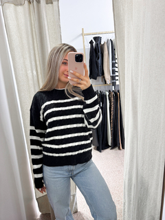 SWEATER GONET BLACK - Khalea
