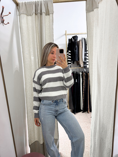 SWEATER FLINT GREY - tienda online