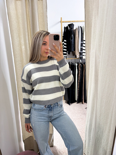 SWEATER FLINT GREY en internet