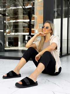 SANDALIAS SLIPPERS TUNEZ BLACK - Khalea