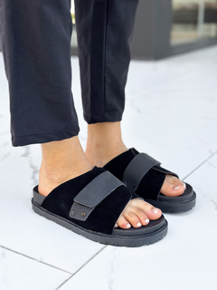 SANDALIAS SLIPPERS TUNEZ BLACK