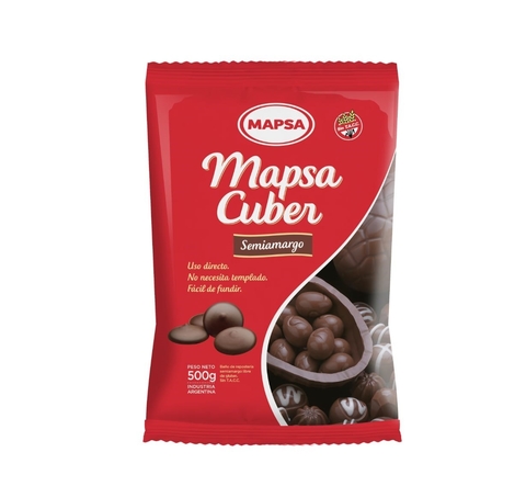 Chocolate Mapsa Semi Amargo 500gr - comprar online