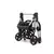 Cochecito Aluminio 3 en 1 HOMY Butaca+Moises (B) - comprar online