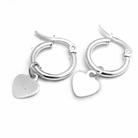 argollas corazon - comprar online