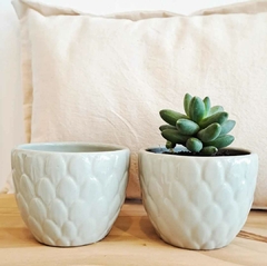 MACETA AMBAR | GRIS