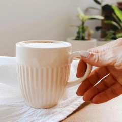 TAZA ROMA MANTECA