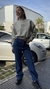 Wide leg azul basic - tienda online