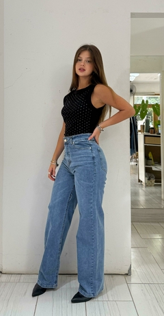WIDE LEG BALMA ELASTIZADO - comprar online