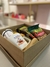 Caixa em papel kraft medindo 23x23x10 - Impressione Presentes
