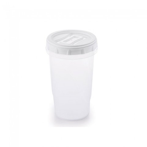 POTE PLASTICO REDONDO 550 ML ROSCA PLASUTIL 2617 / 13886