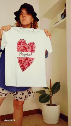 Remera corazonada