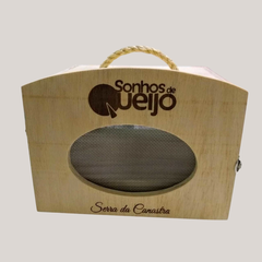 Caixa de Madeira para 1 Queijo - Serra da Canastra - comprar online