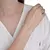 Pulsera tenis y circones oval - comprar online