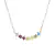 Gargantilla multicolor gold