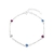 Pulsera de corazones AZUL Y ROJO