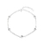 Pulsera de corazones CRISTAL - comprar online
