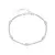 Pulsera tenis y circones oval