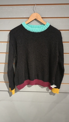 Sweater Negro bordes