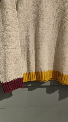 Imagen de Sweater gris bordes