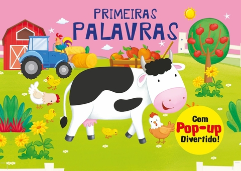LIVRO POP-UP DIVERTIDO - PRIMEIRAS PALAVRAS - PÉ DA LETRA