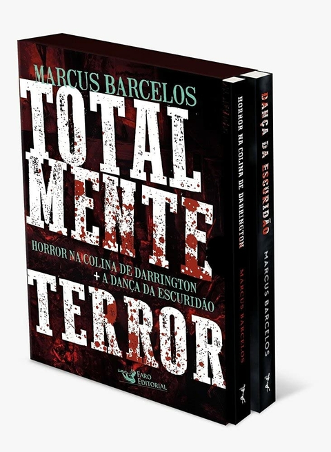 BOX - TOTALMENTE TERROR - 2 LIVROS - MARCUS BARCELOS - FARO EDITORIAL