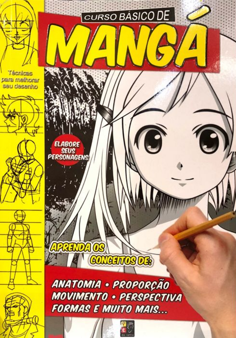 MANGÁ - CURSO BÁSICO - PÉ DA LETRA