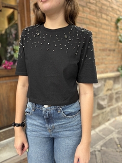 REMERA SUNSHINE RIPTIDE Negro
