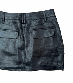 FALDA CORTA NEW DIMENSION Negro brillos - JASY 
