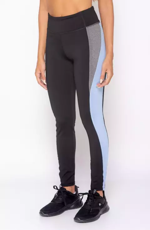 Calza Rubí - Negro/Celeste - comprar online
