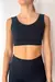 TOP JOSIE SEAMLESS - NEGRO - comprar online