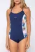 Entera Natación Julia - Mix Flor Print - comprar online