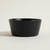 Bowl recto Connor negro satinado 15 cm