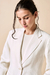 (2416) BLAZER RECTO DE LINO - comprar online