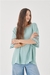 (GU0322) REMERON DE LINO CON MAGA GUIPIUR - comprar online