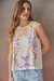 (FACE) MUSCULOSA VISCOSA ESTAMPADA