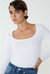 (3H10001) REMERA C/CUADRADO M/L GRACE