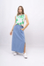 (MARBELLA) FALDA DENIM LIVIANO CON BOLSILLOS