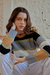 (PALOMA) SWEATER RAYAS CON LUREX