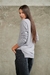 (9824B) SWEATER DE LUREX CON STRASS EN MANGAS - AQUELARRE