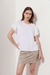 (35942) REMERA DE ALGODON FLAME CON MANGAS DE BRODERIE