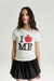 Remera I Love Me en internet