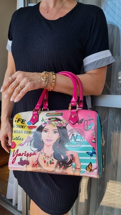 BOLSA BAÚ YARISSA by NICOLE LEE
